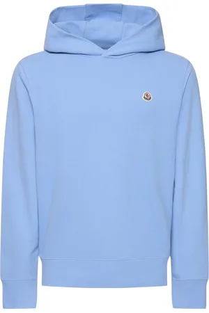 Moncler Logo Patch Cotton Hoodie