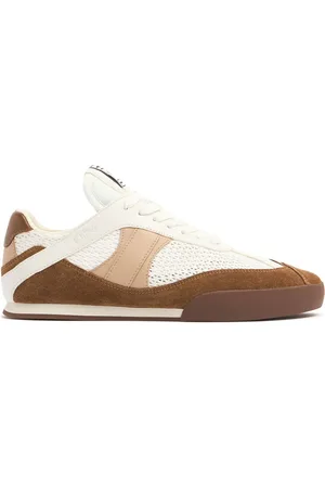 Chloé Kick Lace-up Leather Low Top Sneakers