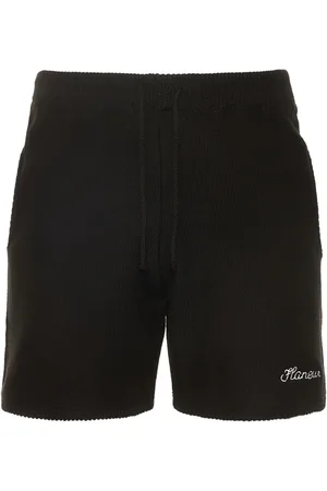 FLÂNEUR Cotton Blend Knitted Shorts
