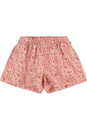 Il gufo Printed Cotton Poplin Shorts