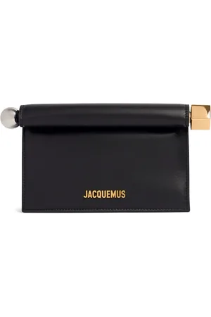 Jacquemus La Petite Pochette Rond Leather Clutch