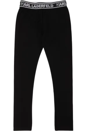 Karl Lagerfeld Stretch Viscose Leggings