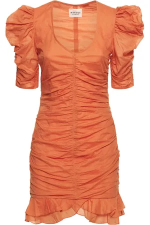 Marant Etoile Sireny Cotton Voile Mini Dress