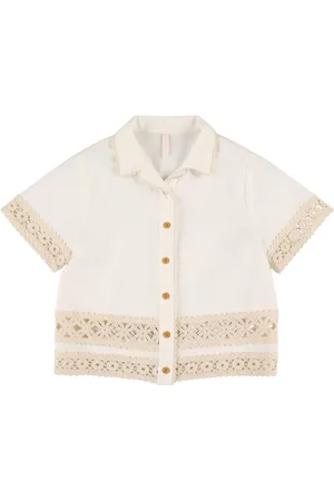 ZIMMERMANN Cotton & Lace Shirt