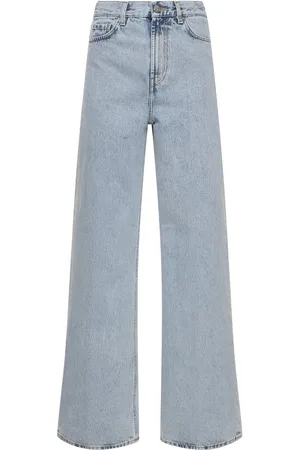 Totême Organic Denim Wide Jeans