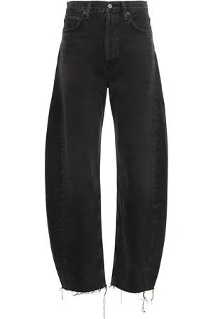 AGOLDE Luna Pieced Cotton Denim Jeans
