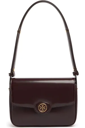 Tory Burch Robinson Brushed Leather Convertible Bag