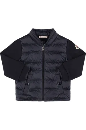 Moncler Padded Cotton & Nylon Zip-up Sweatshirt