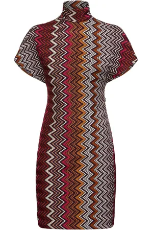 Missoni Wool Blend Knit Short Dress