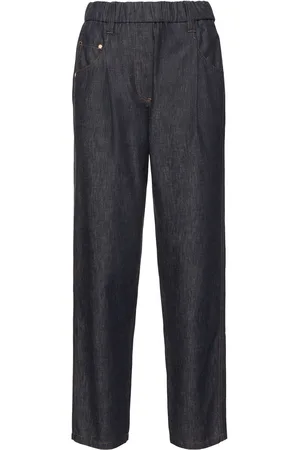 Brunello Cucinelli No-fade Mid Rise Straight Pants