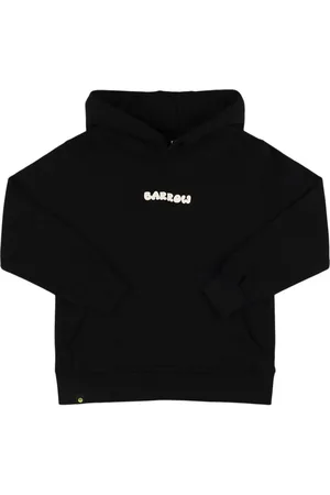 BARROW Printed Cotton Sweatshirt Hoodie