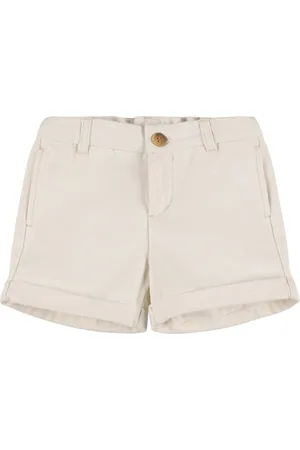 BONPOINT Cotton Denim Shorts