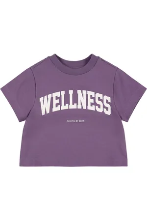 Sporty & Rich Wellness Ivy Print Cotton Blend T-shirt