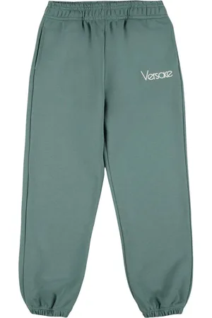 VERSACE Cotton Sweatpants W/logo