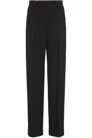 Sportmax Hello Pleated Viscose Wide Pants