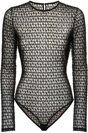 VALENTINO Toile Iconographe Tulle Body