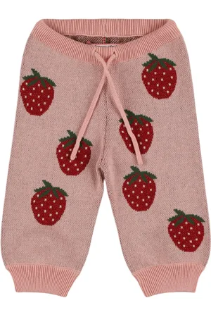 Konges Sløjd Strawberry Print Knit Pants