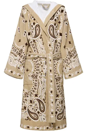 The Attico Terry Printed Cotton Bathrobe