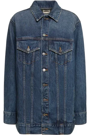 Khaite Ross Cotton Denim Jacket