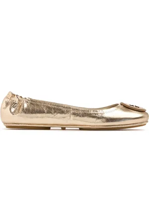 Tory Burch 10mm Minnie Leather Ballerina Flats