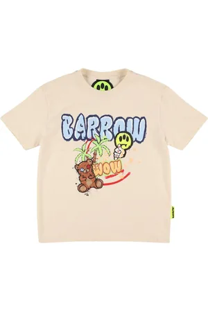 BARROW Printed Cotton Jersey T-shirt