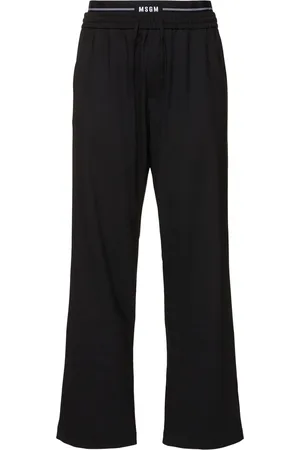 Msgm Wool Blend Pants
