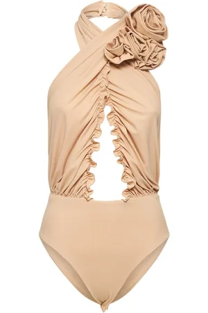 MAGDA BUTRYM Jersey Cross Front Flower Body