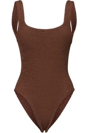 Hunza G Square Neck One Piece Swimsuit