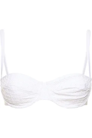 ERMANNO SCERVINO Sangallo Lace Balconette Bikini Top