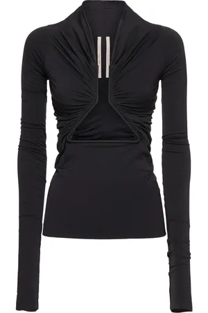 Rick Owens Prong Long Sleeve Jersey Top