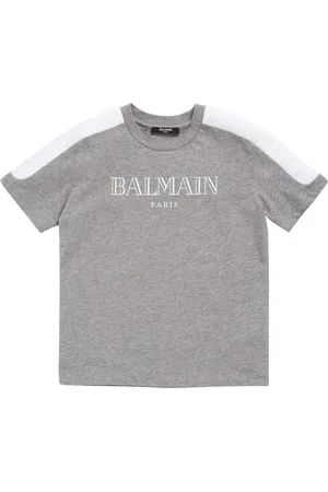 Balmain Padded Cotton Jersey T-shirt
