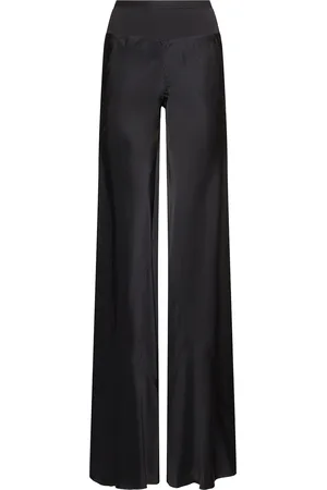 Rick Owens Bias Washed Charmeuse Pants
