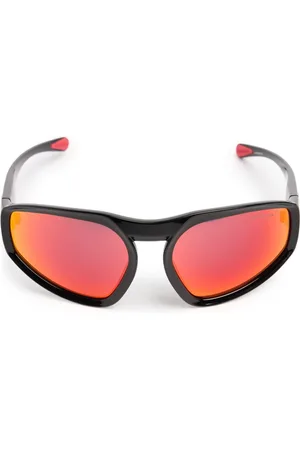 Moncler Pentagra Futuristic Shape Sunglasses