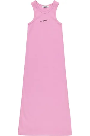 Msgm Cotton Interlock Dress