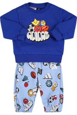 adidas Cotton Blend Sweatshirt & Pants