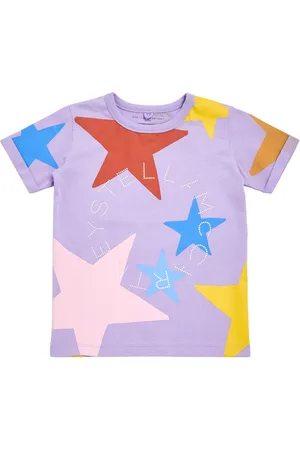 Stella McCartney Star Print Cotton Jersey T-shirt