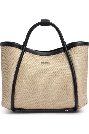 Max Mara Xs Summer Marin Raffia Effect Bag