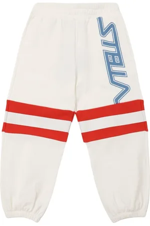 Stella McCartney Logo Print Cotton Sweatpants