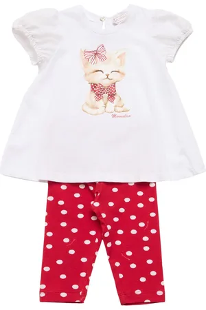 MONNALISA Printed Jersey T-shirt & Leggings