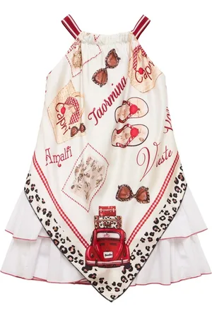 MONNALISA Printed Viscose Dress