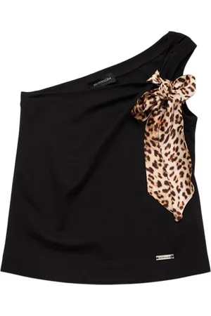 MONNALISA Milano Stitch Top W/ Bow