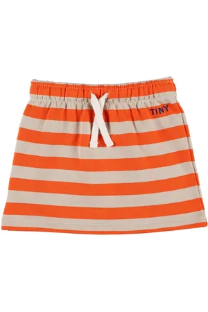Tiny Cottons Striped Cotton Sweat Skirt