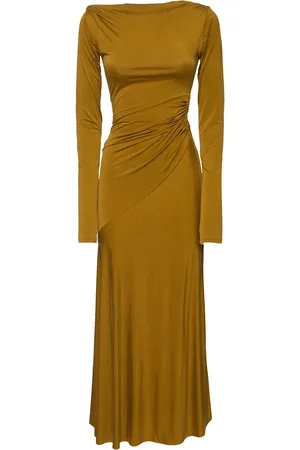 The Andamane Saba Suede-touch Jersey Midi Dress