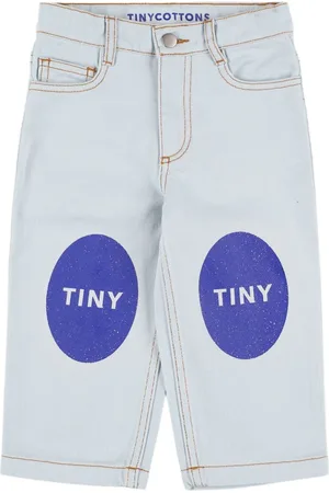 Tiny Cottons Printed Cotton Twill Pants
