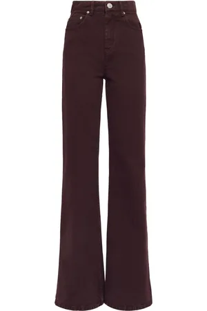 Ami Flared High Rise Twill Jeans