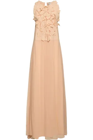FORTE FORTE En Fleur Embroidered Long Dress