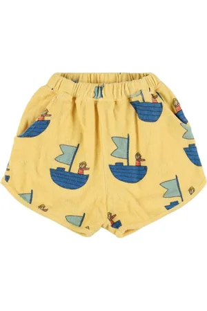 The Campamento Printed Cotton French Terry Sweat Shorts