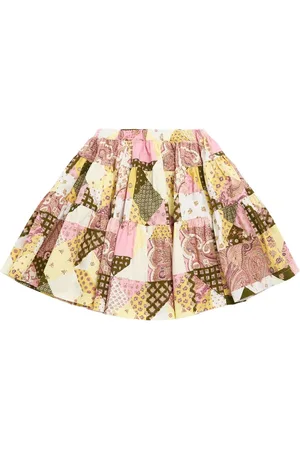 Etro Printed Cotton Poplin Skirt