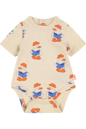 Tiny Cottons Printed Cotton Jersey Romper