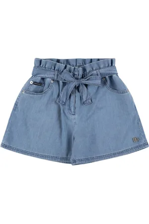 Dolce & Gabbana Cotton Chambray Shorts